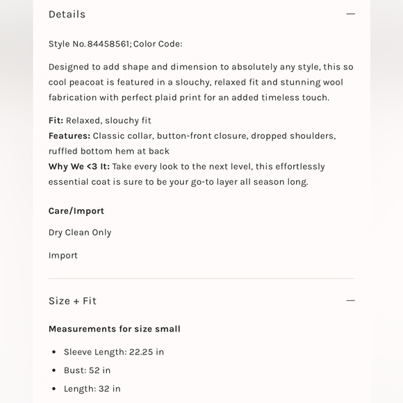 New Free People Oversized Peacoat - Picture 5 of 16